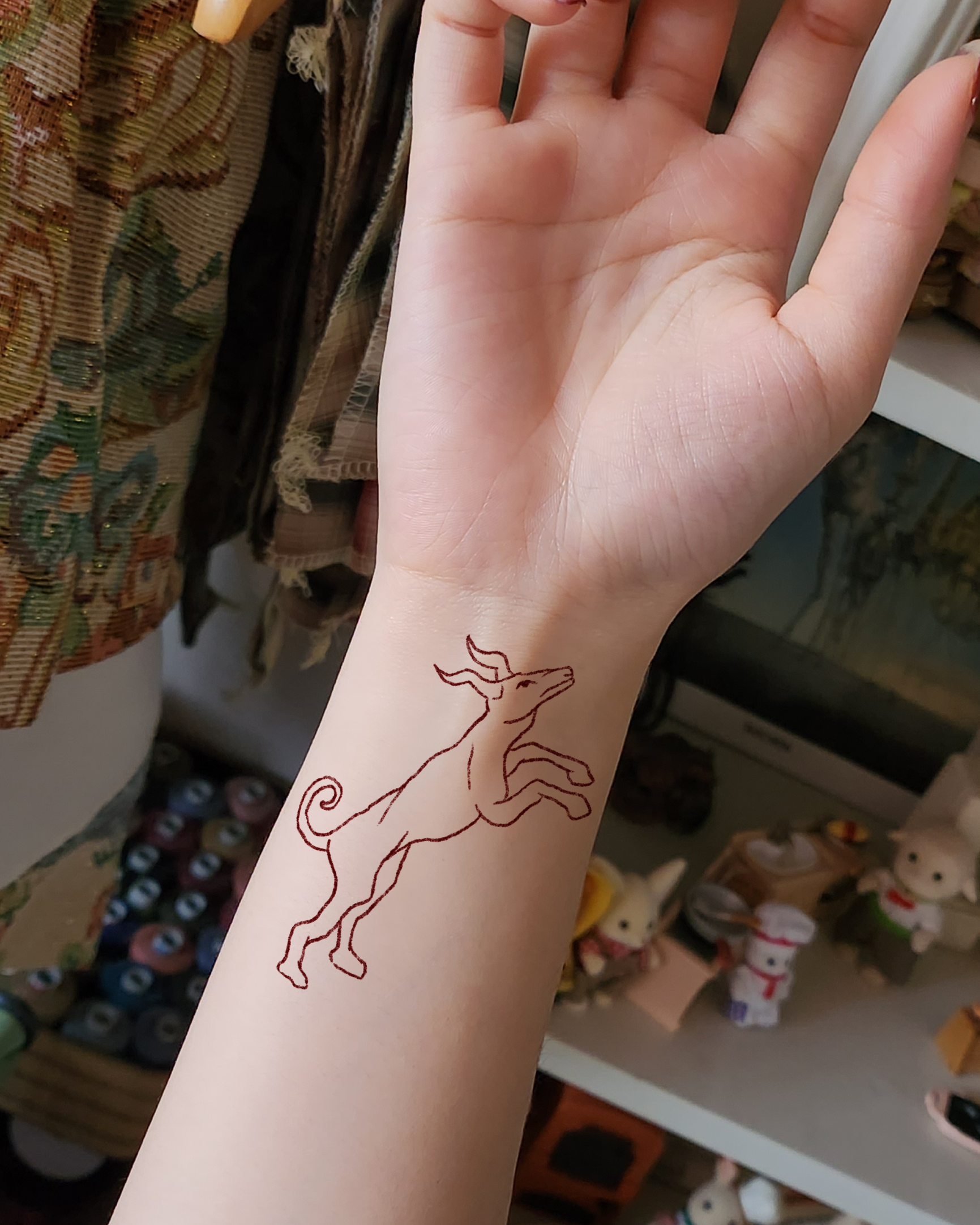 In Vitam Aeternam Creatures Temporary Tattoos