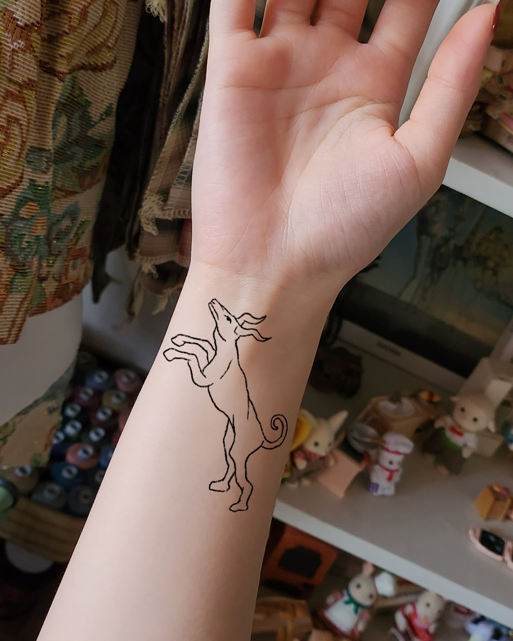 In Vitam Aeternam Creatures Temporary Tattoos