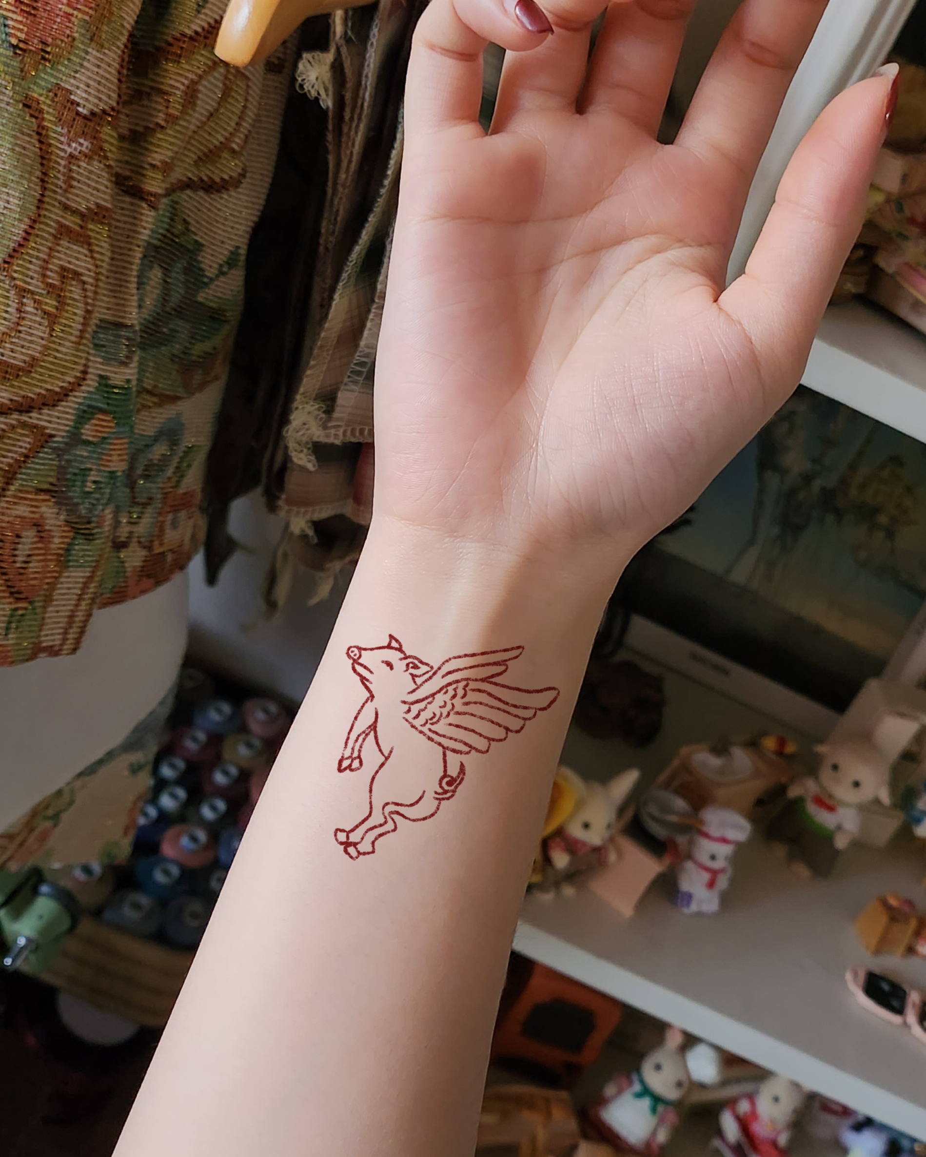 In Vitam Aeternam Creatures Temporary Tattoos