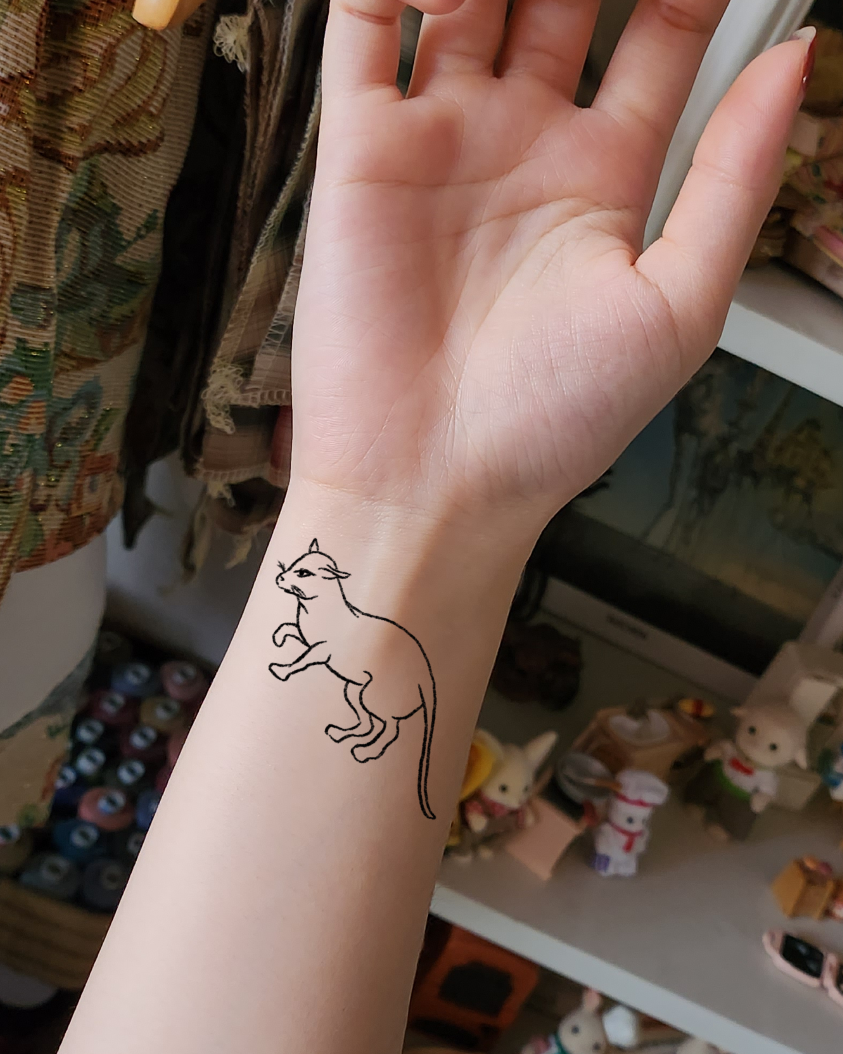 In Vitam Aeternam Creatures Temporary Tattoos