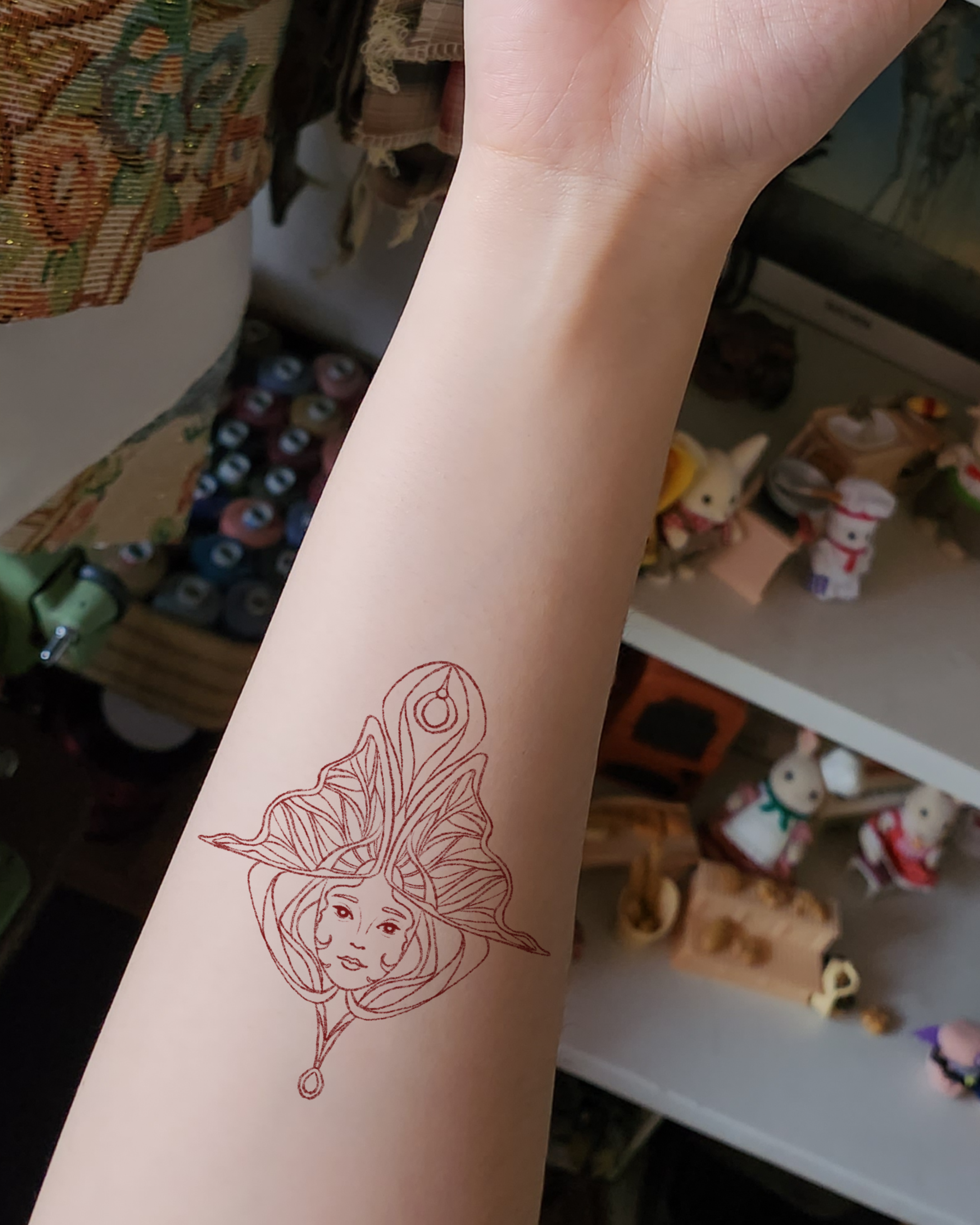 Revenir de Nouveau Temporary Tattoos