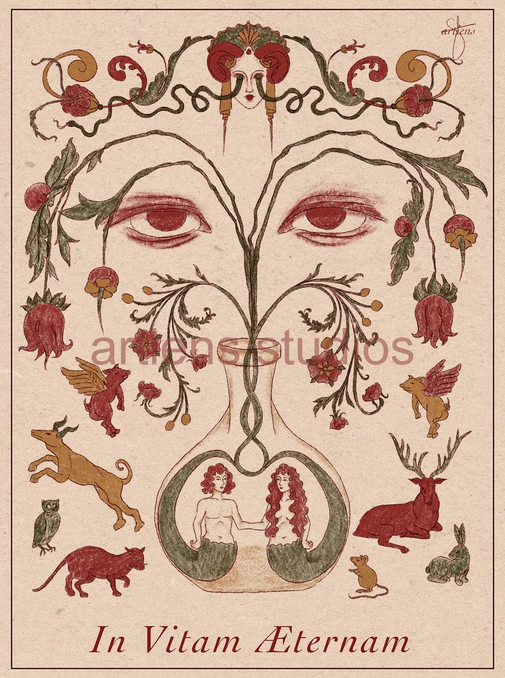 In Vitam Aeternam Art Print