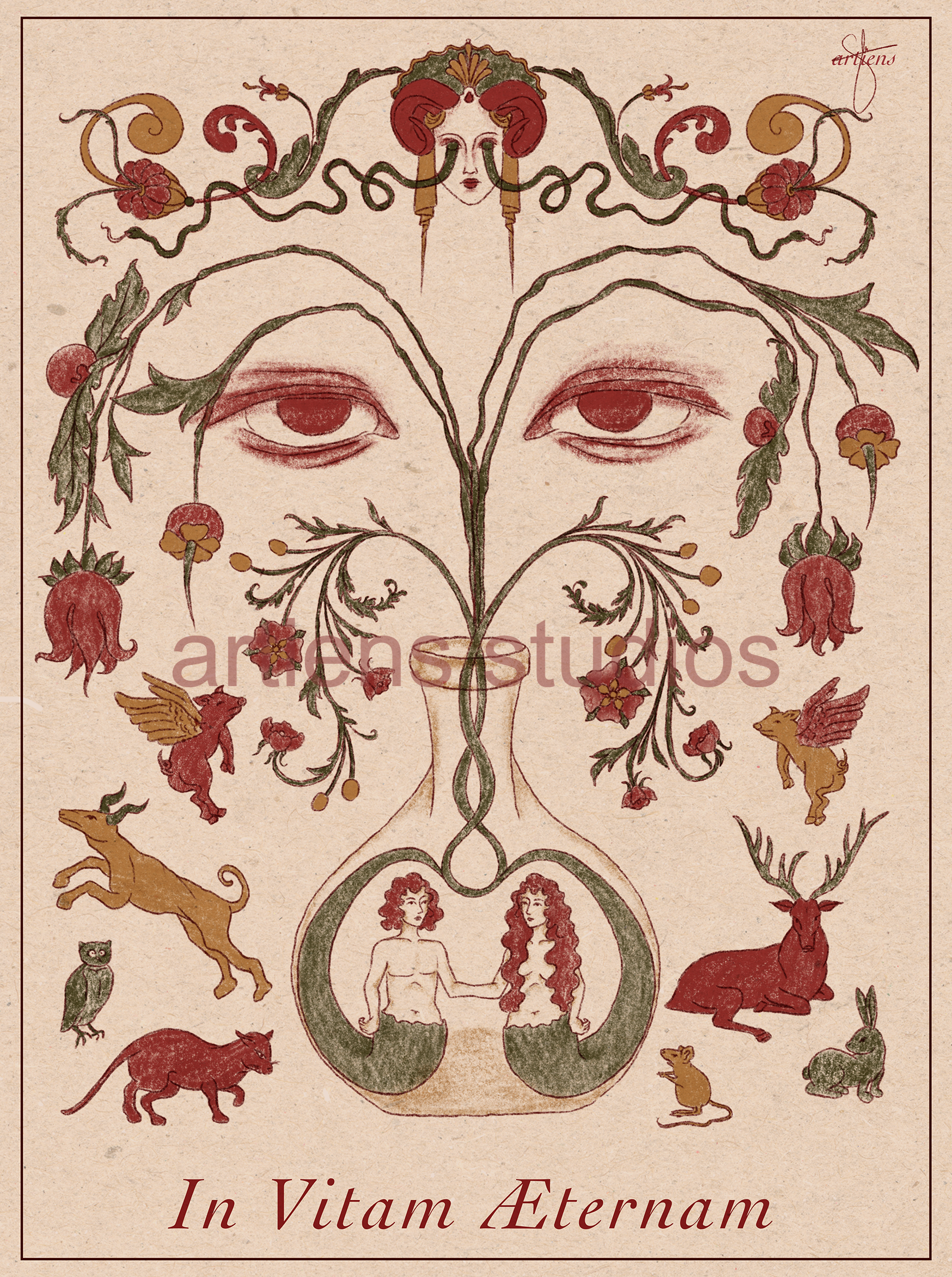 In Vitam Aeternam Art Print