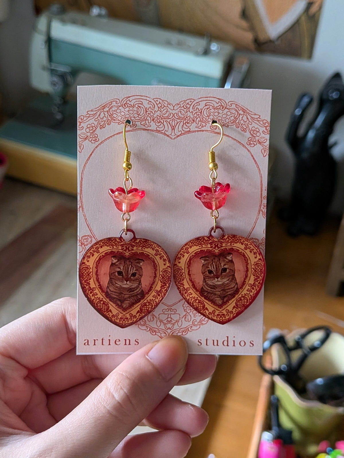 Magdelene Acrylic Earrings
