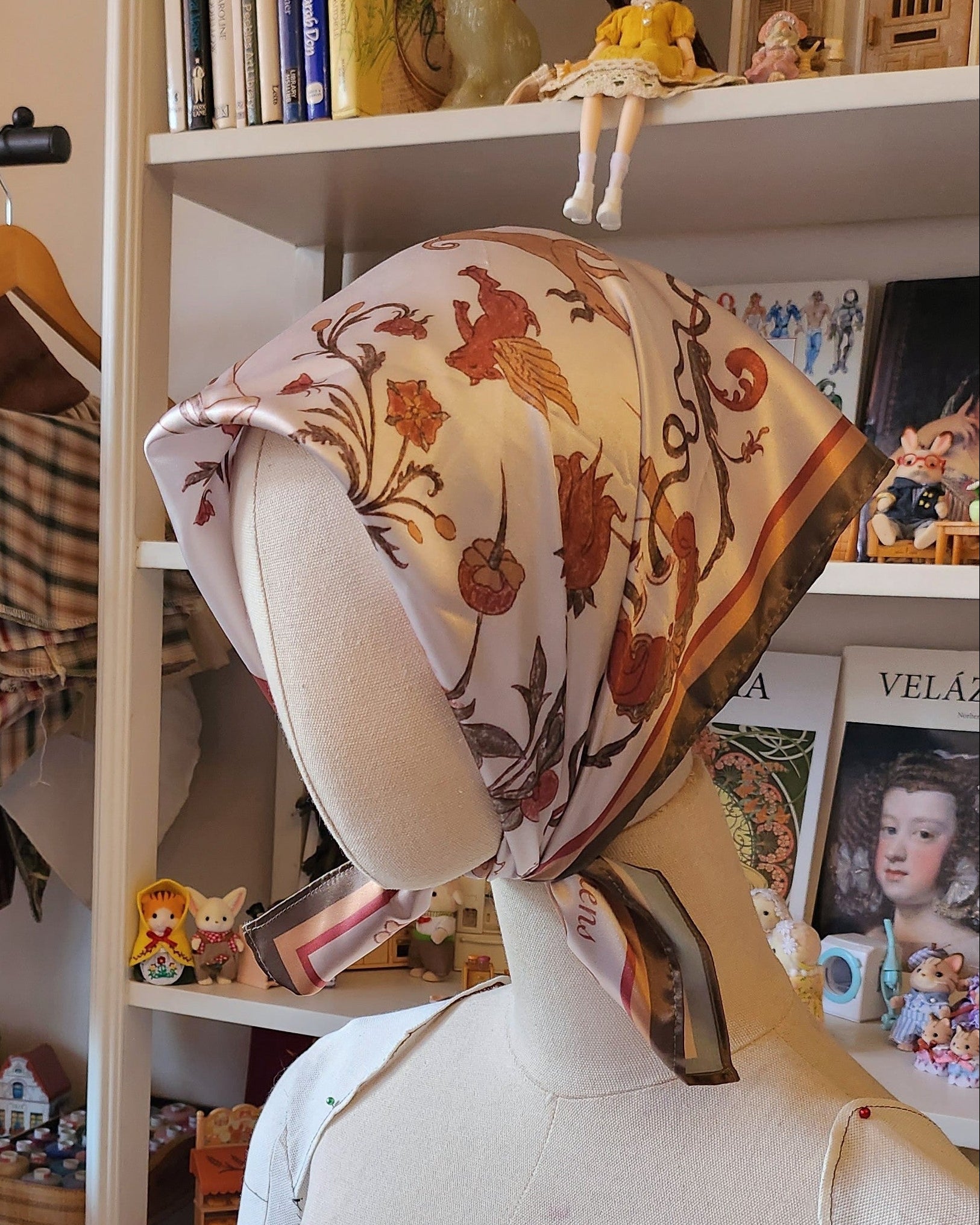 In Vitam Aeternam Silk Scarf