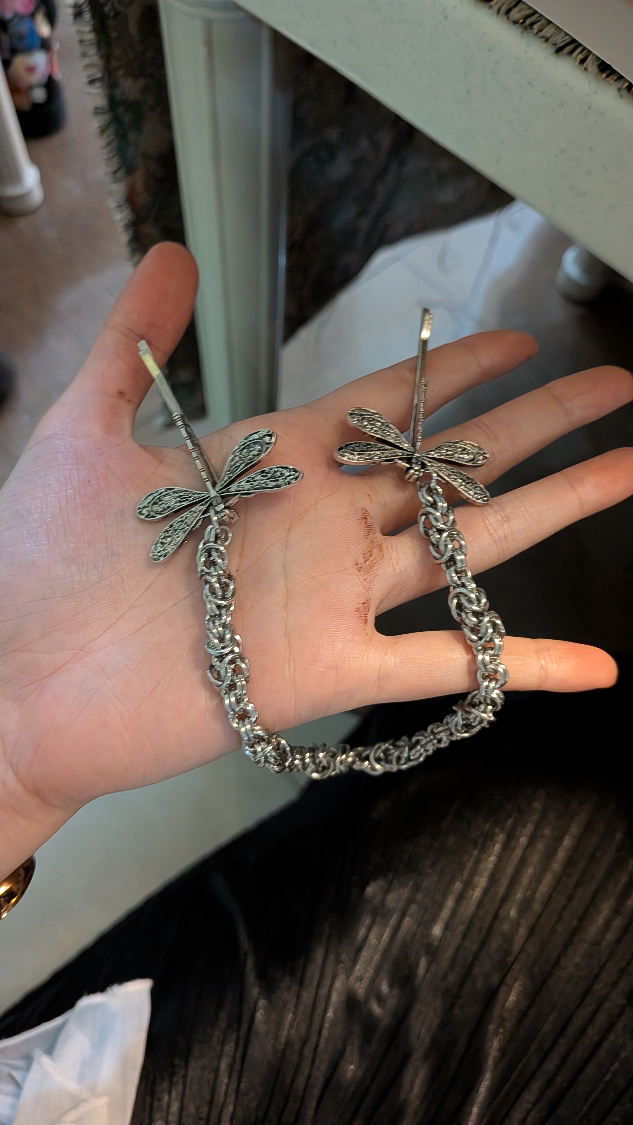 Chainmaille Hairclip