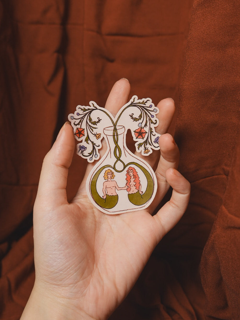 The Lovers Vinyl Sticker