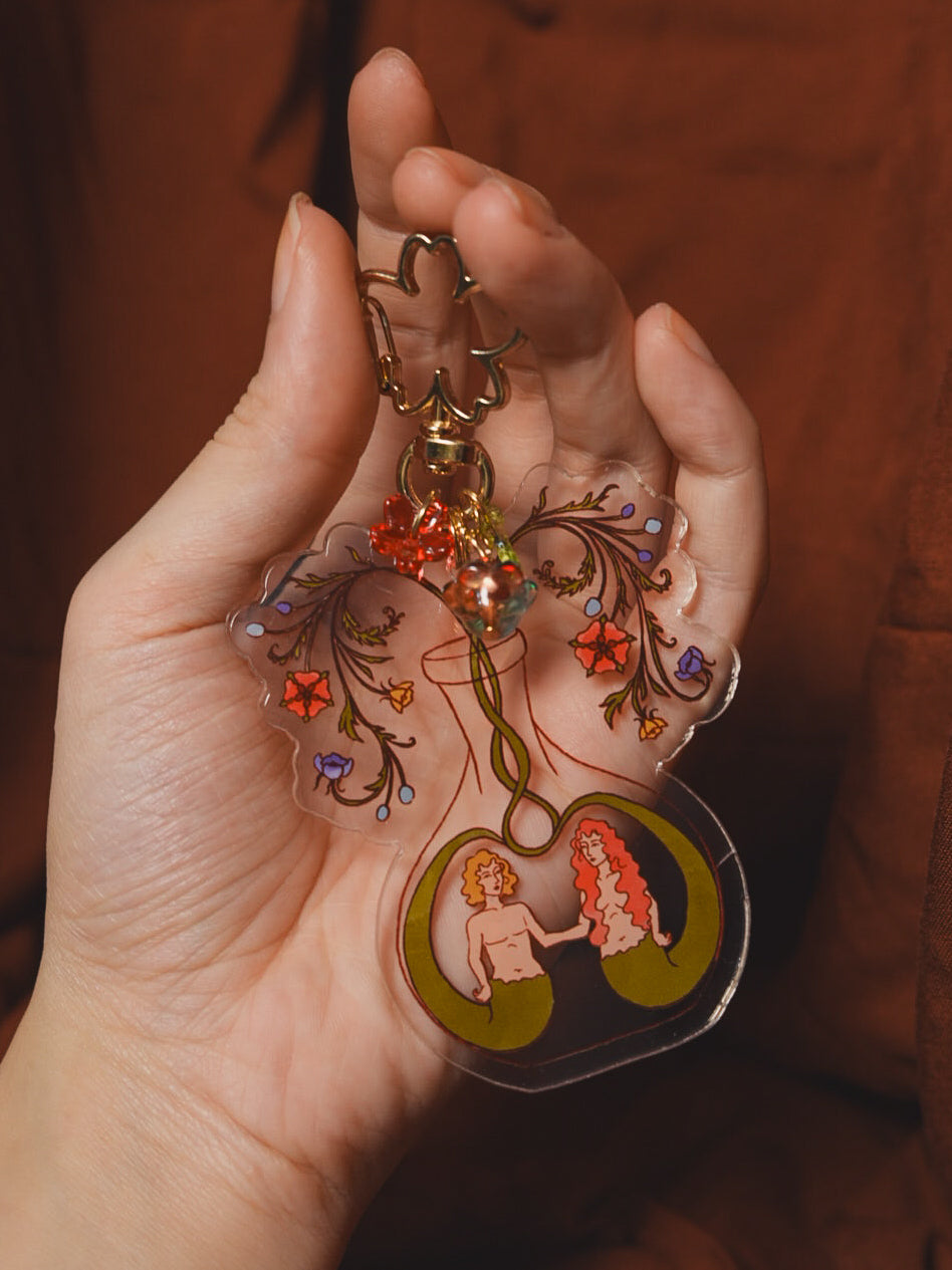 The Lovers Acrylic Keychain