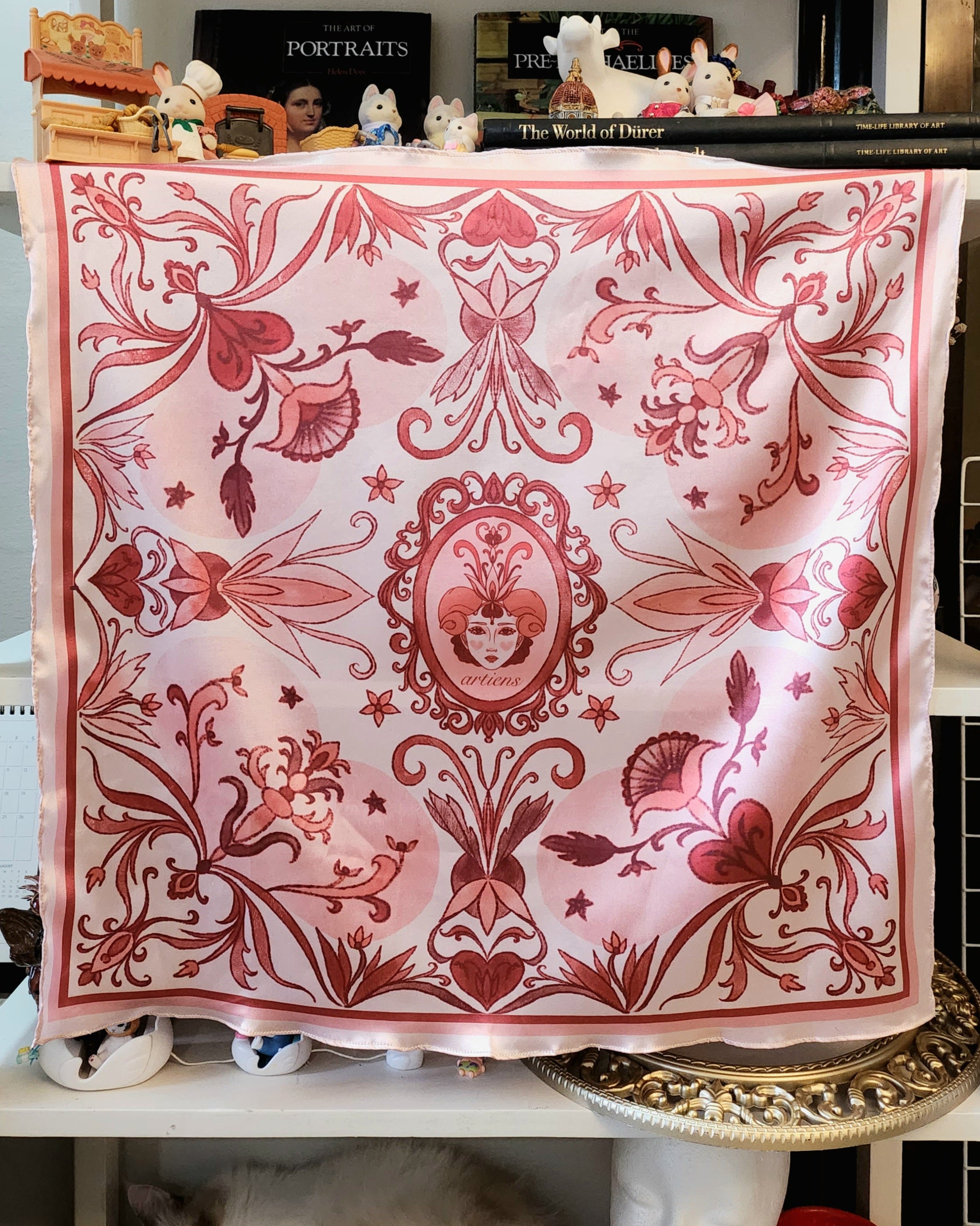 Objects of Affection Silk Scarf