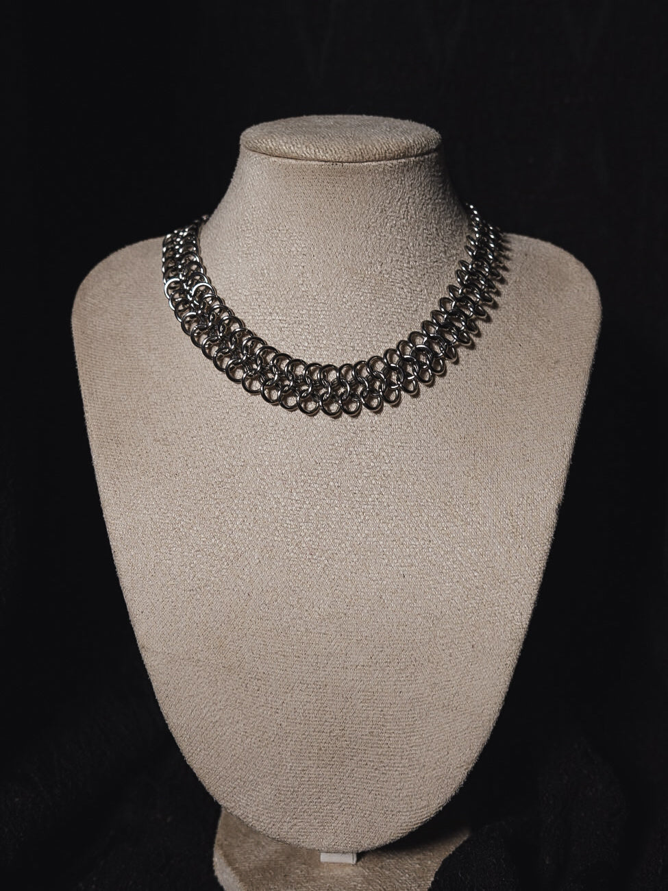 Amelia Single Chainmaille Necklace
