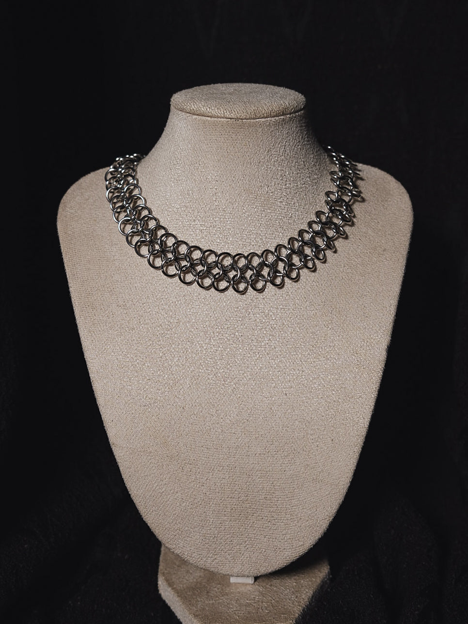 Amelia Single Chainmaille Necklace