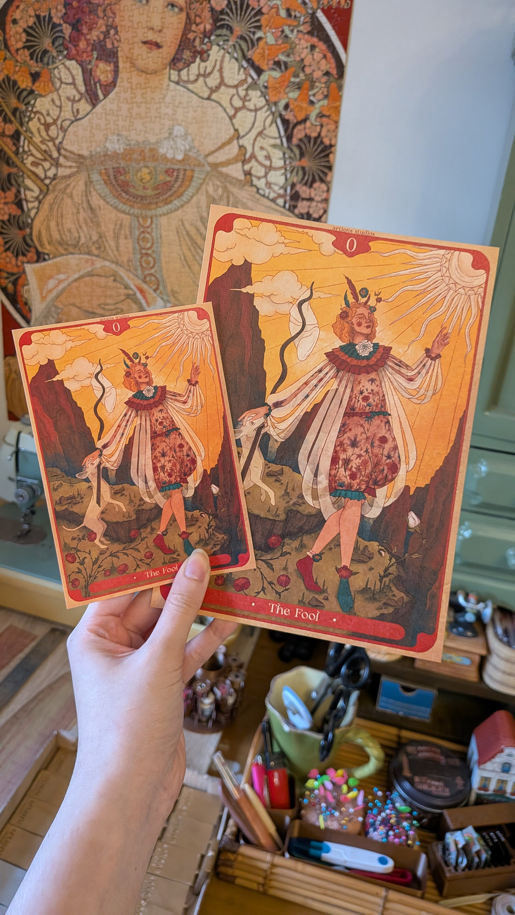 The Fool Tarot Card Art Print