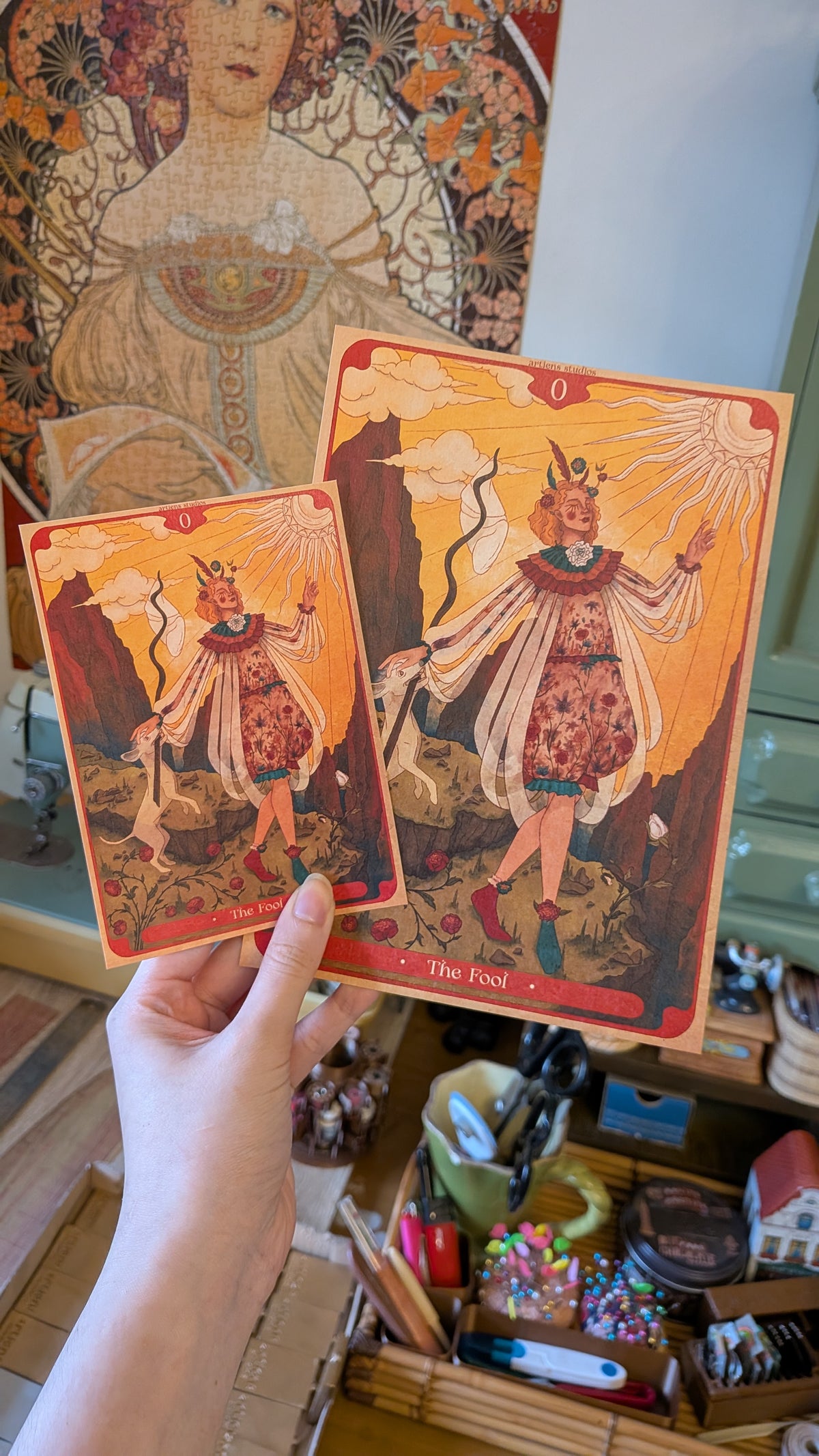 The Fool Tarot Card Art Print