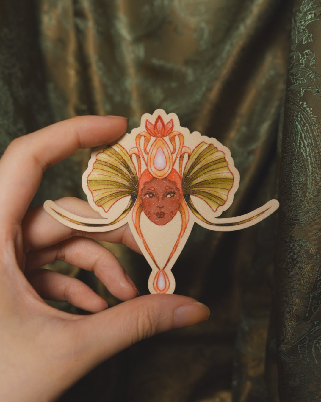 Revenir de Nouveau Loba Vinyl Sticker