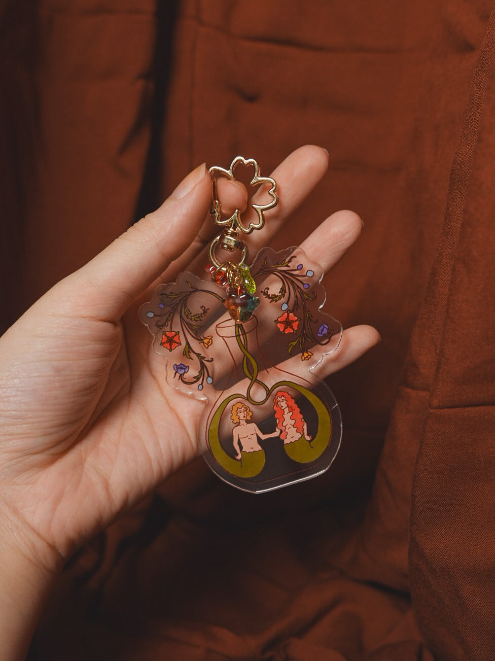 The Lovers Acrylic Keychain