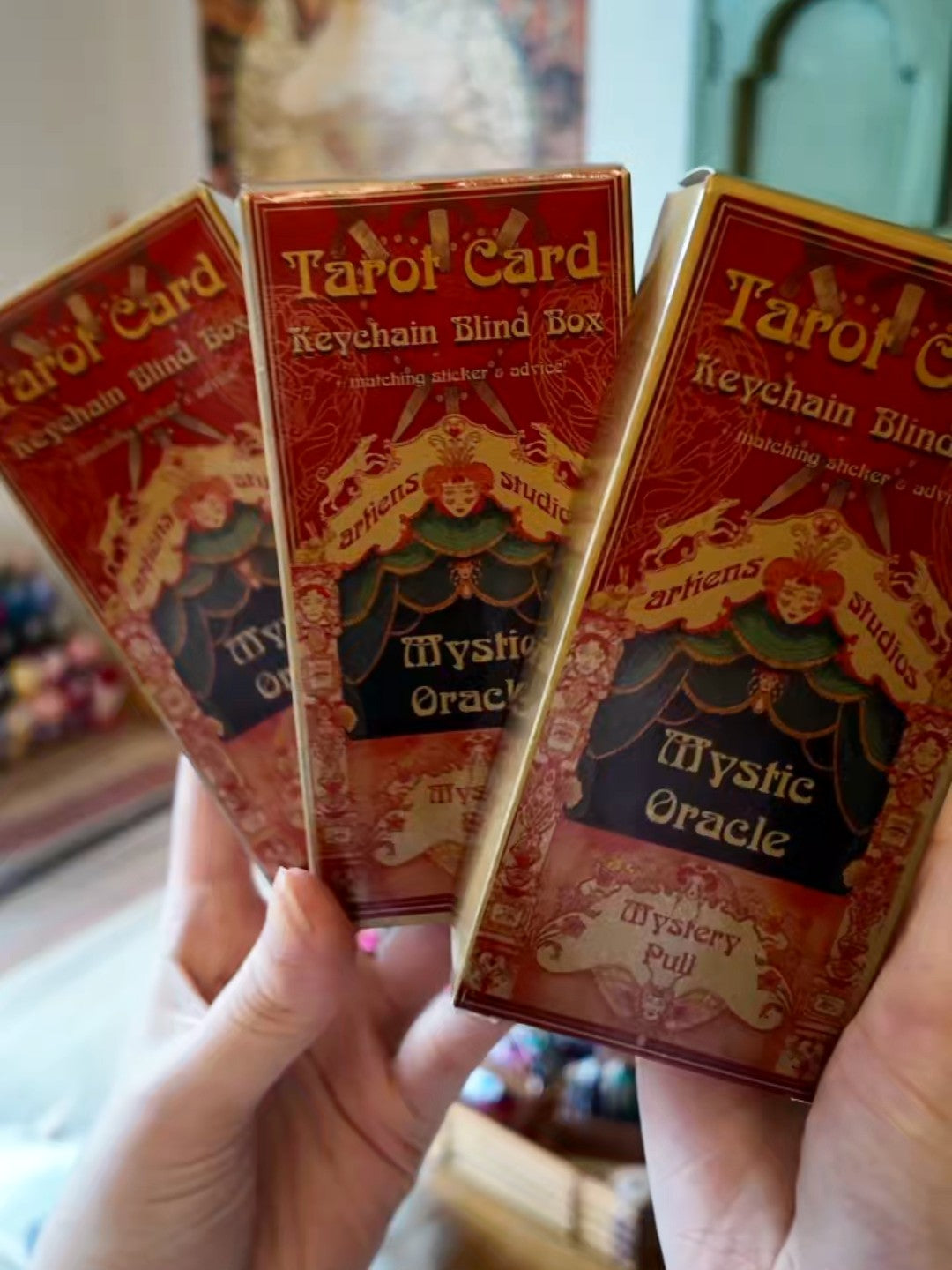Tarot Card Keychain Blind Box