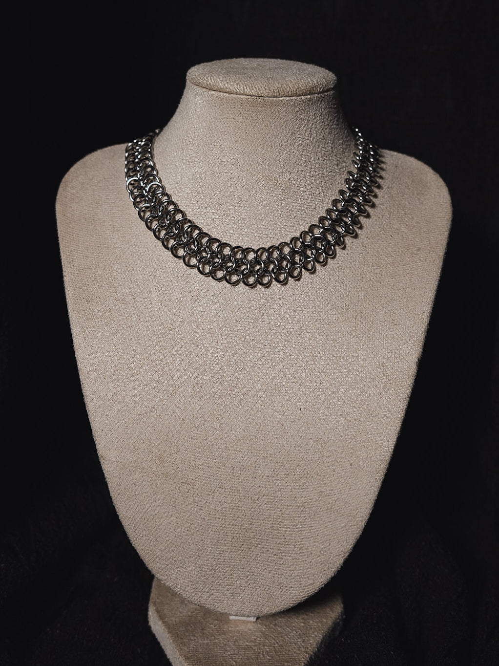 Amelia Single Chainmaille Necklace