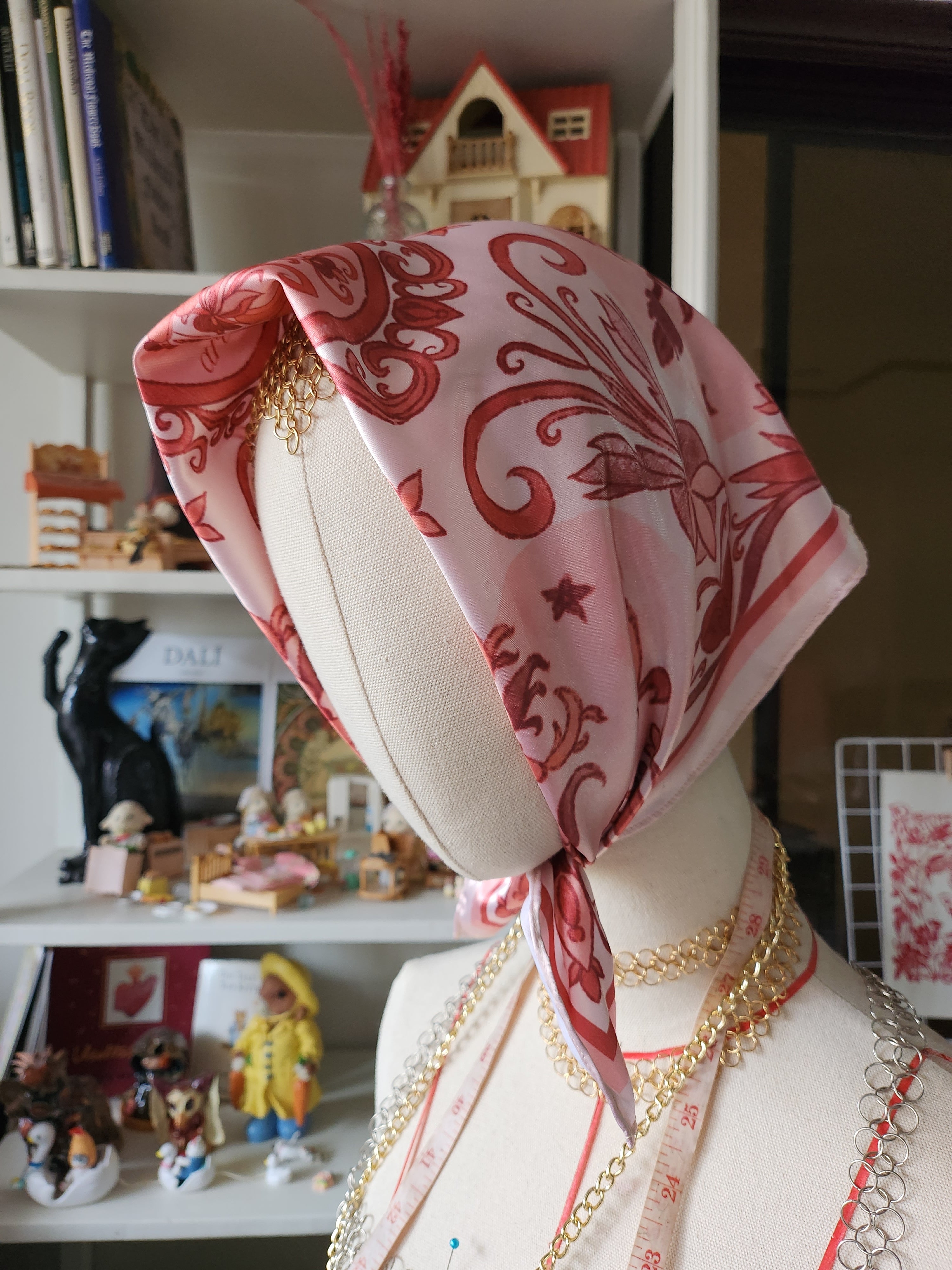 Objects of Affection Silk Scarf