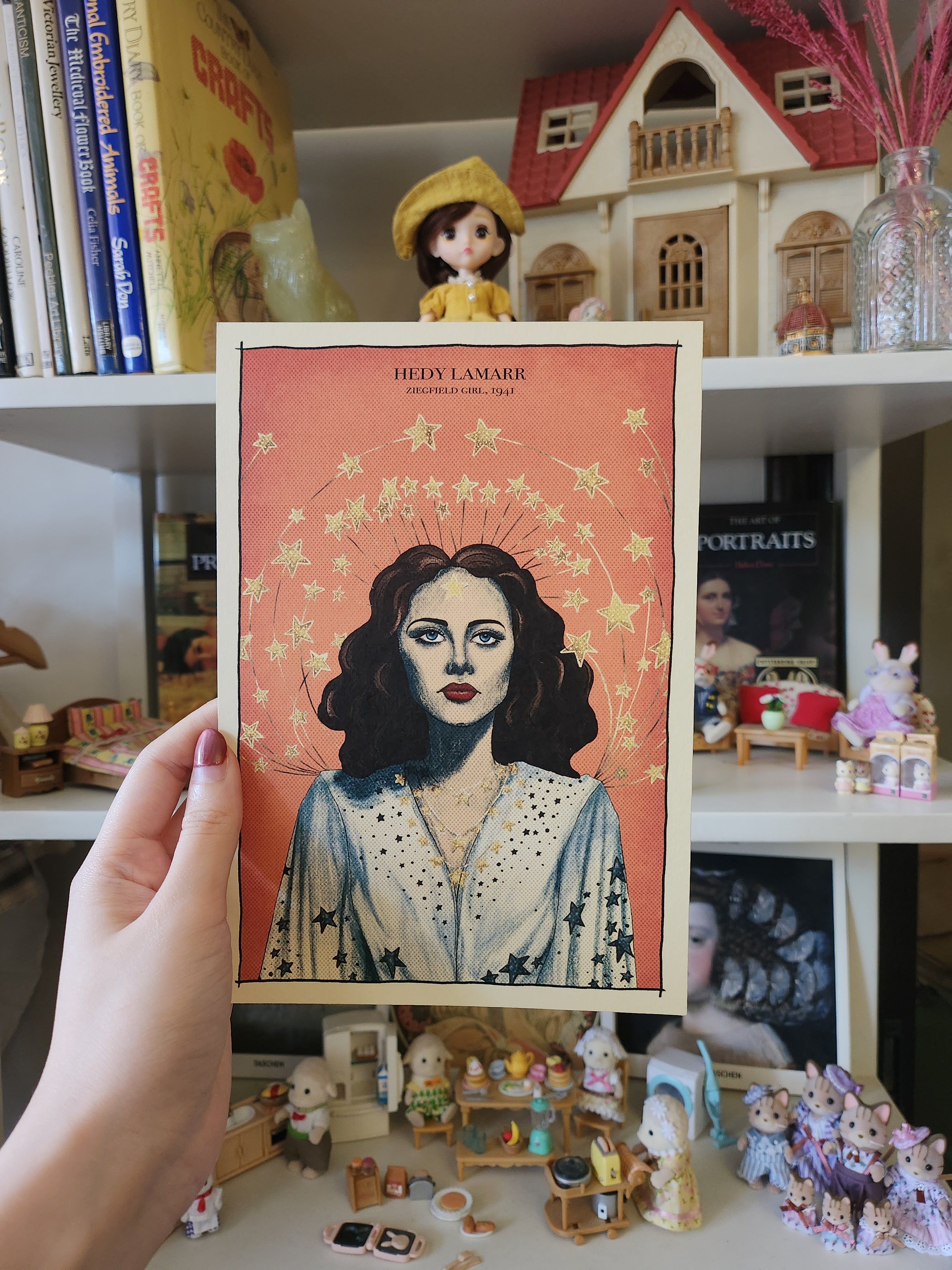 Hedy Lamarr Art Print