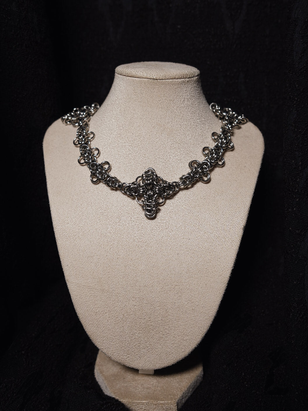 The Graveyard Chainmaille Necklace