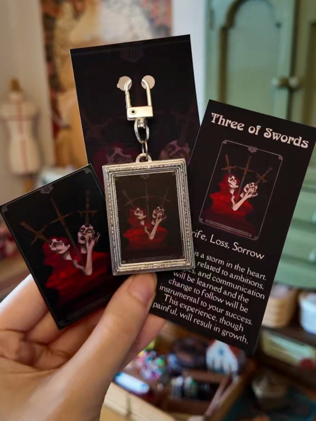 Tarot Card Keychain Blind Box