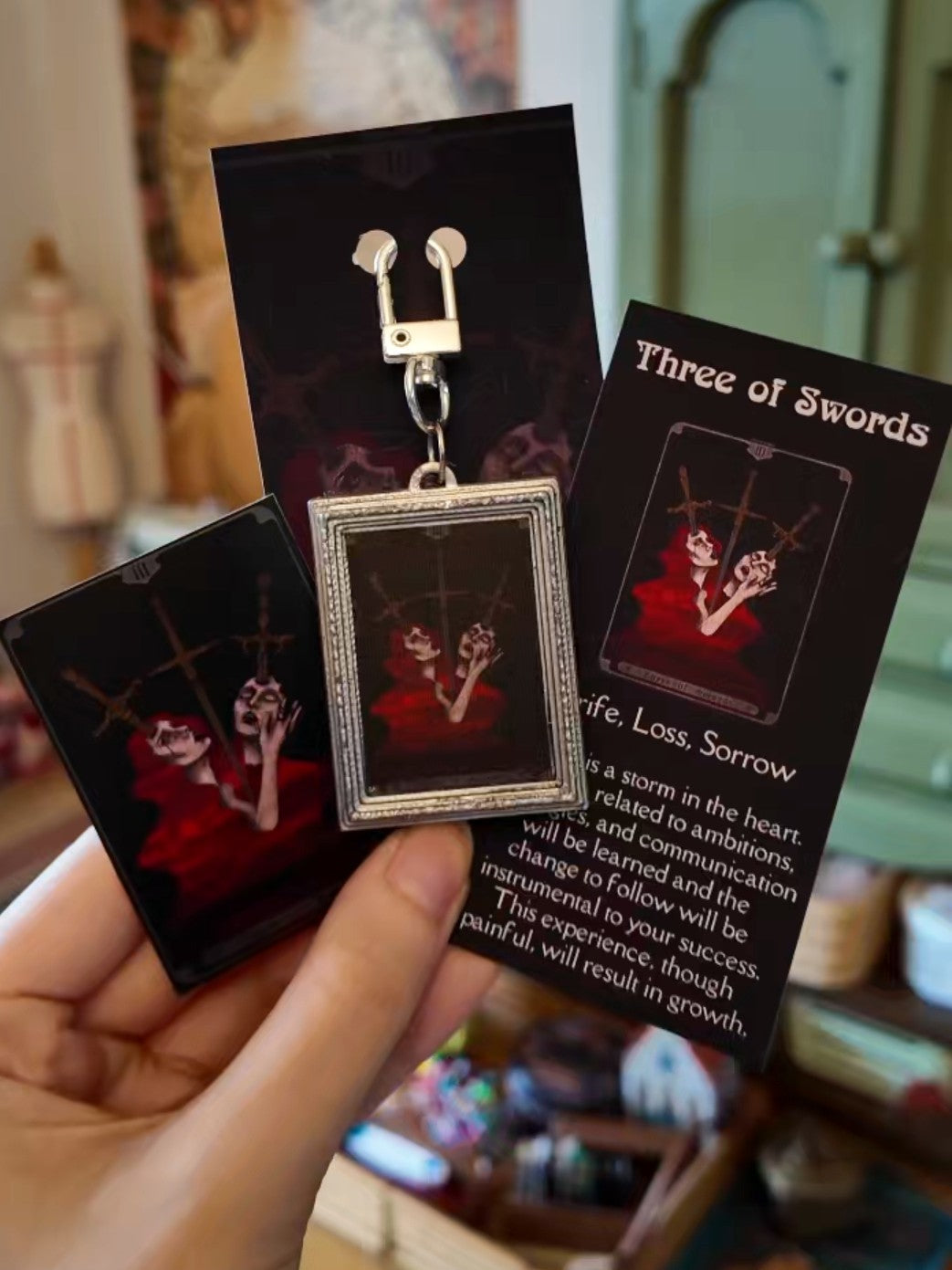 Tarot Card Keychain Blind Box