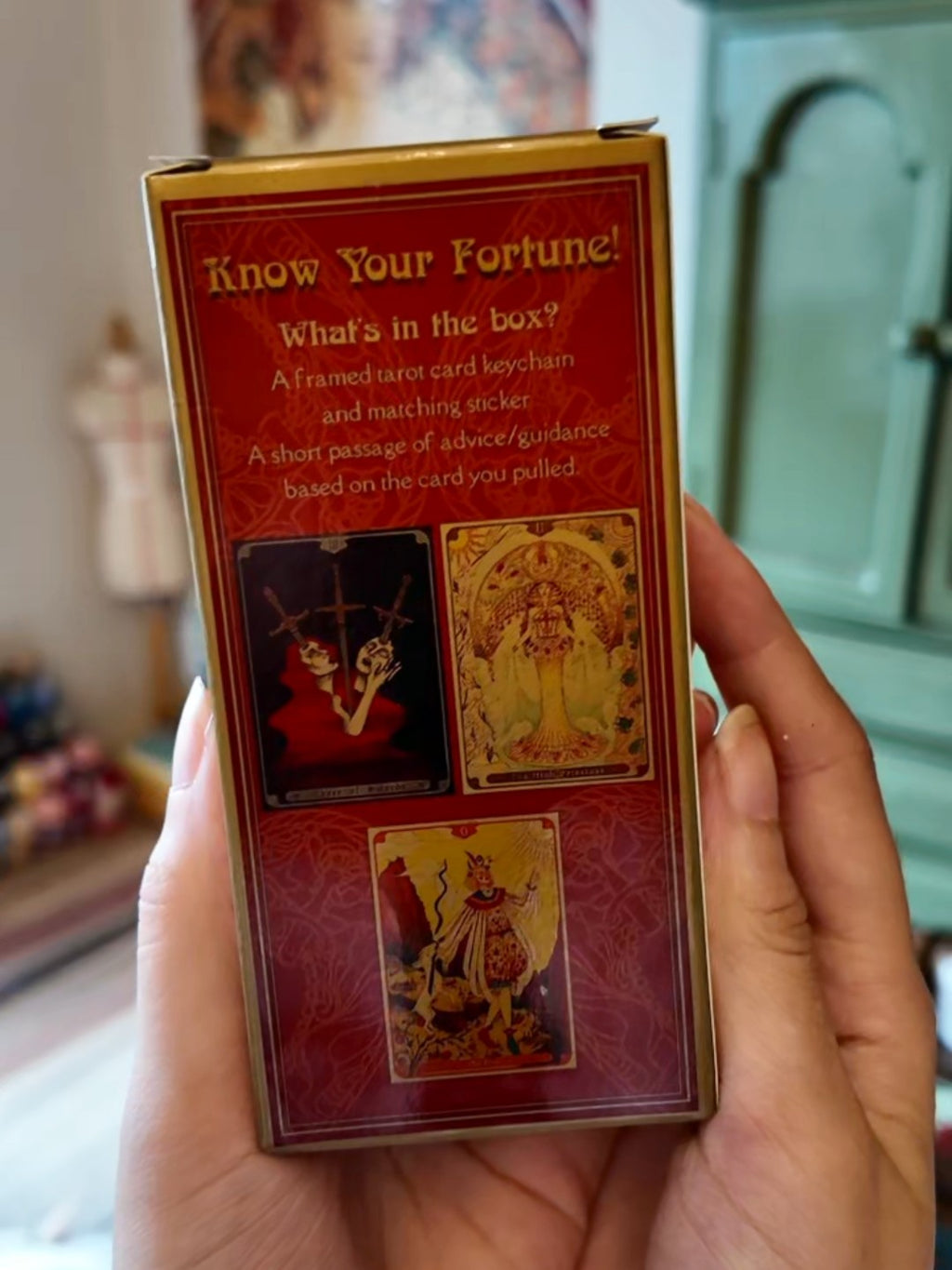 Tarot Card Keychain Blind Box