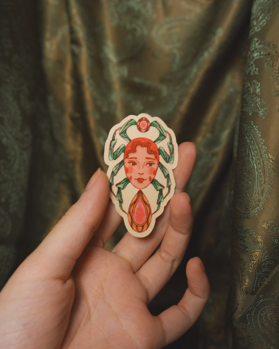 Revenir de Nouveau Tonia Vinyl Sticker