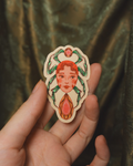 Revenir de Nouveau Tonia Vinyl Sticker