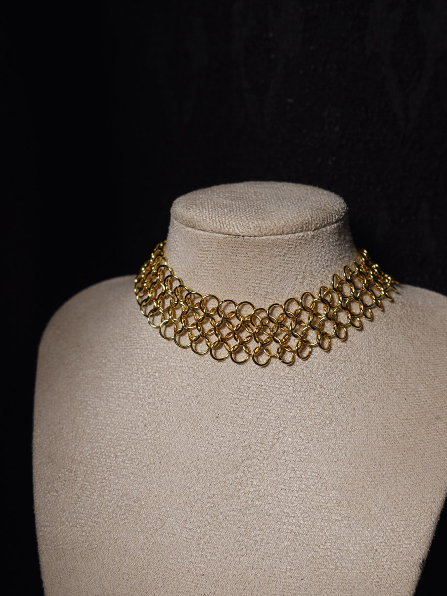 Lavinia Double Chainmaille Necklace