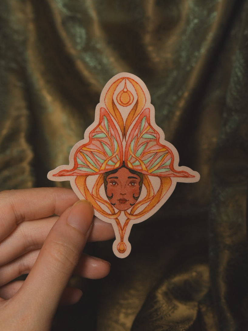 Revenir de Nouveau Zeli Vinyl Sticker