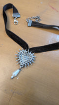 The Stake Velvet Ribbon Choker (Small)