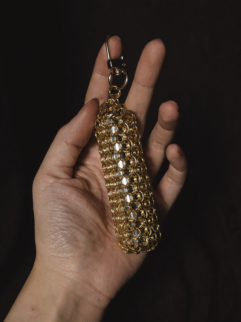 Danae Chainmaille Lipstick Case