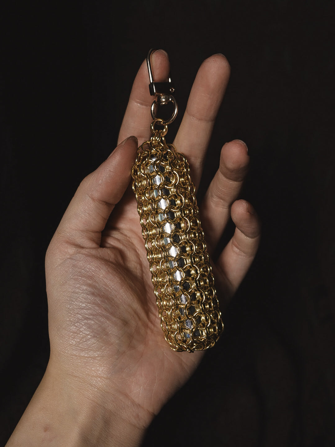 Danae Chainmaille Lipstick Case