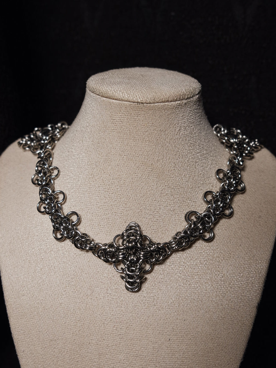 The Graveyard Chainmaille Necklace